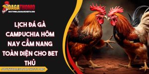 Lịch đá gà Campuchia hôm nay